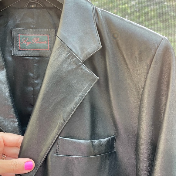 Serge Pariente Lamb Leather Jacket - Picture 1 of 7